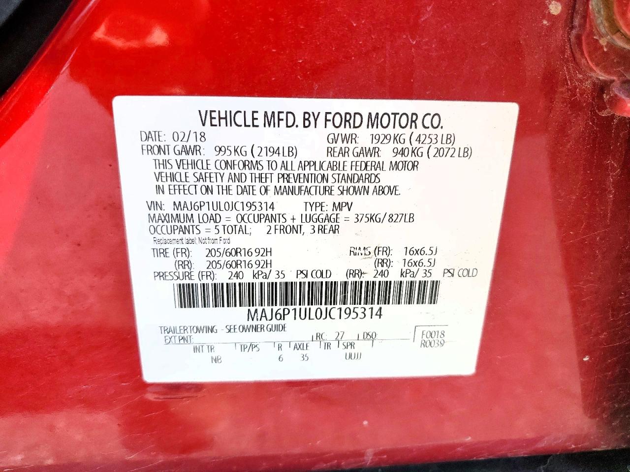 Ford EcoSport Se