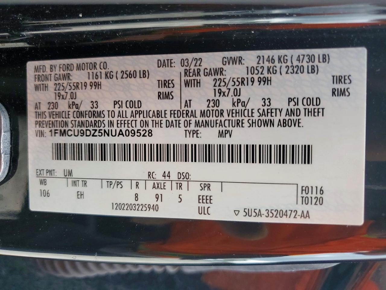 Ford Escape Titanium