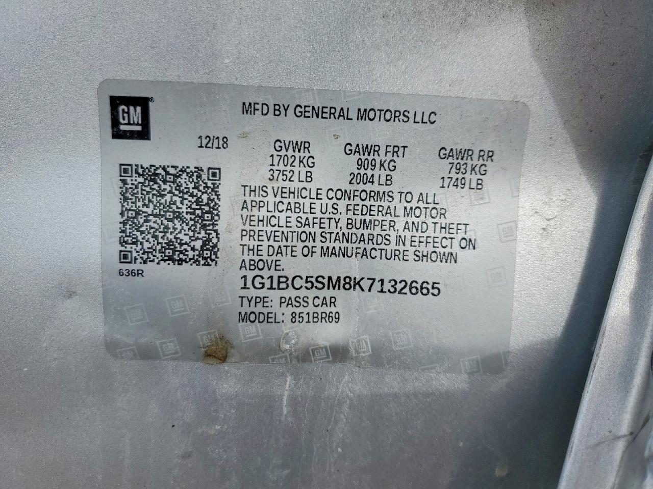 Chevrolet Cruze Ls