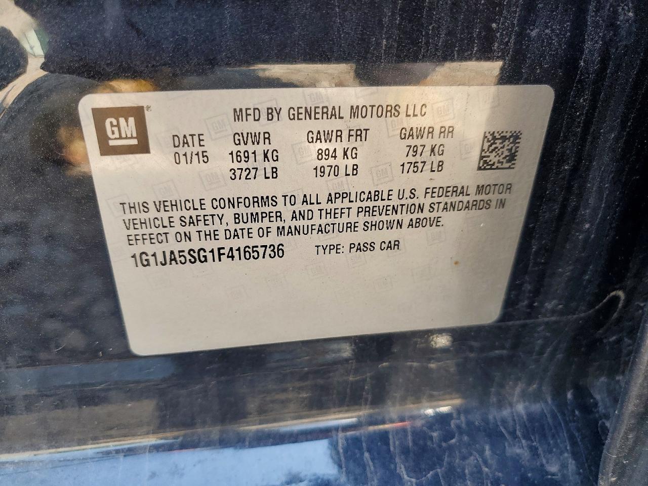 Chevrolet Sonic Ls