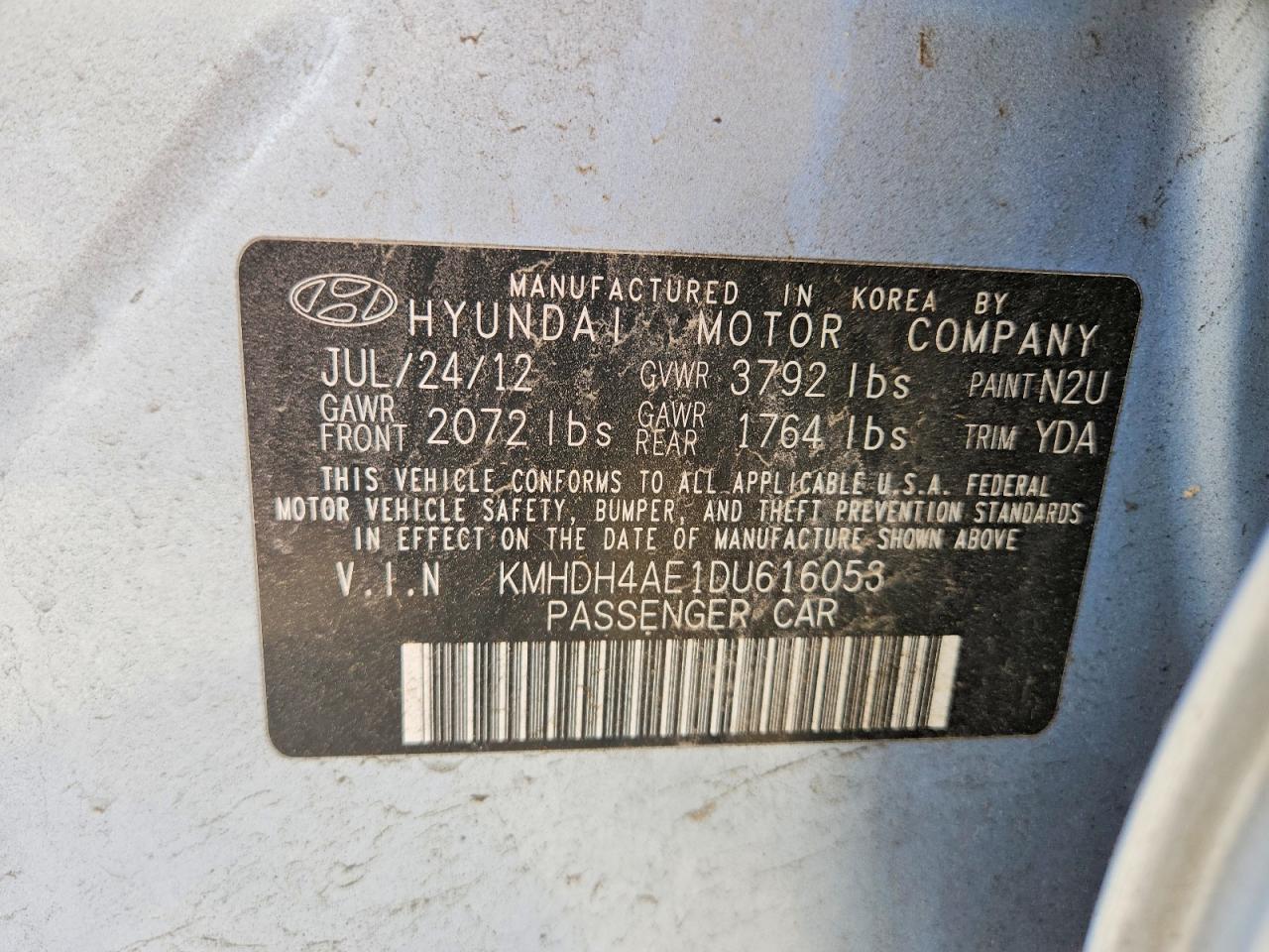 Hyundai ELANTRA Gls