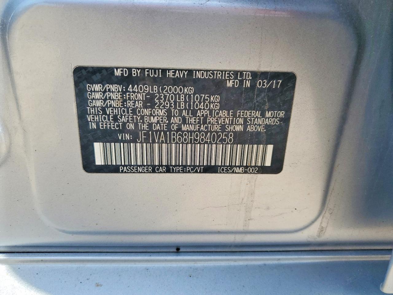 Subaru WRX