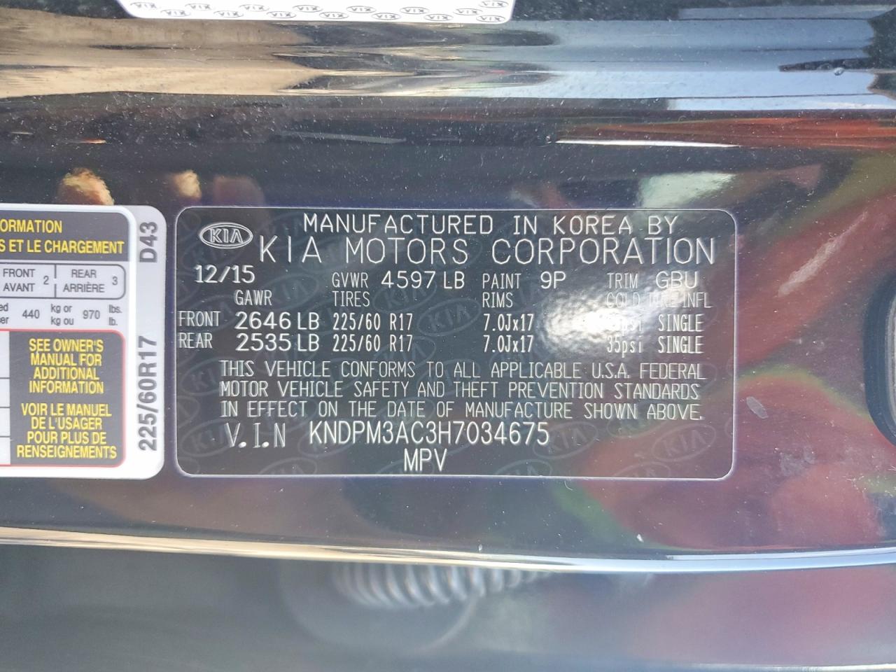 Kia Sportage Lx