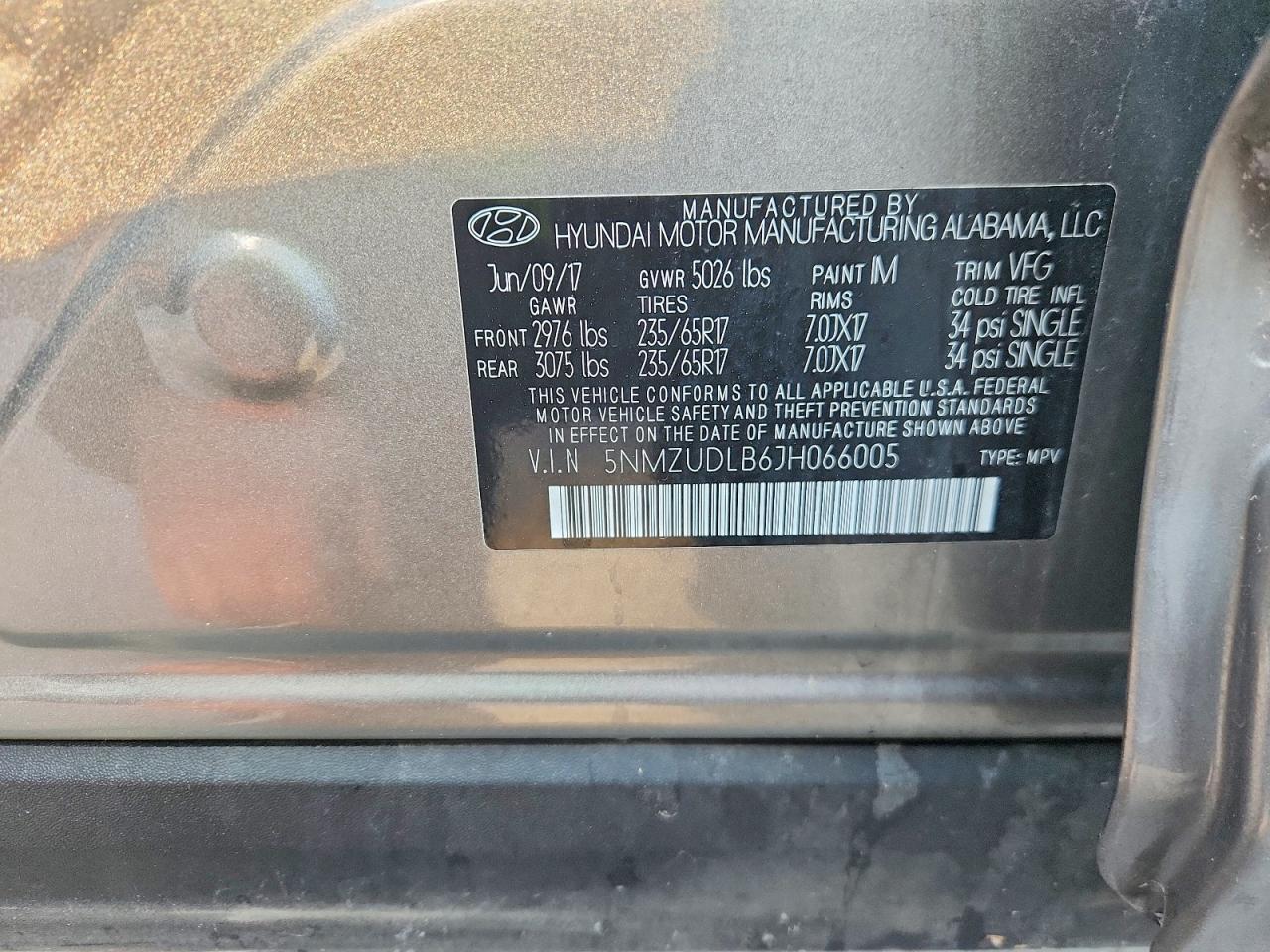 Hyundai SANTA FE 2.4l