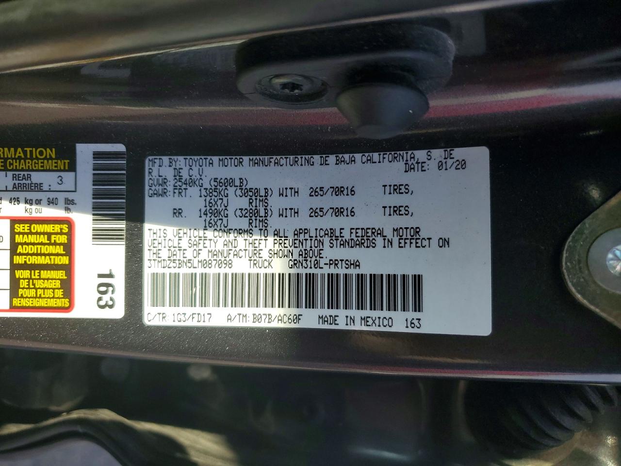 Toyota Tacoma Trd Off-road