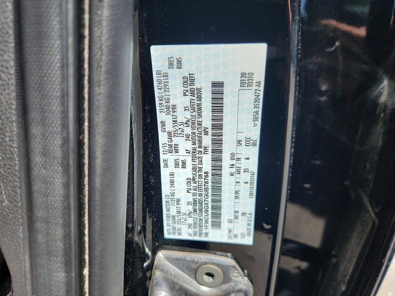 Ford Escape Se