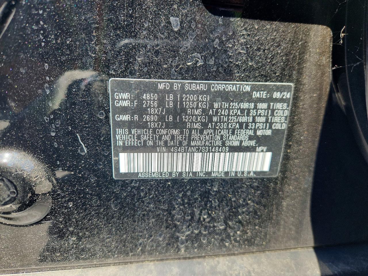 Subaru Outback Limited