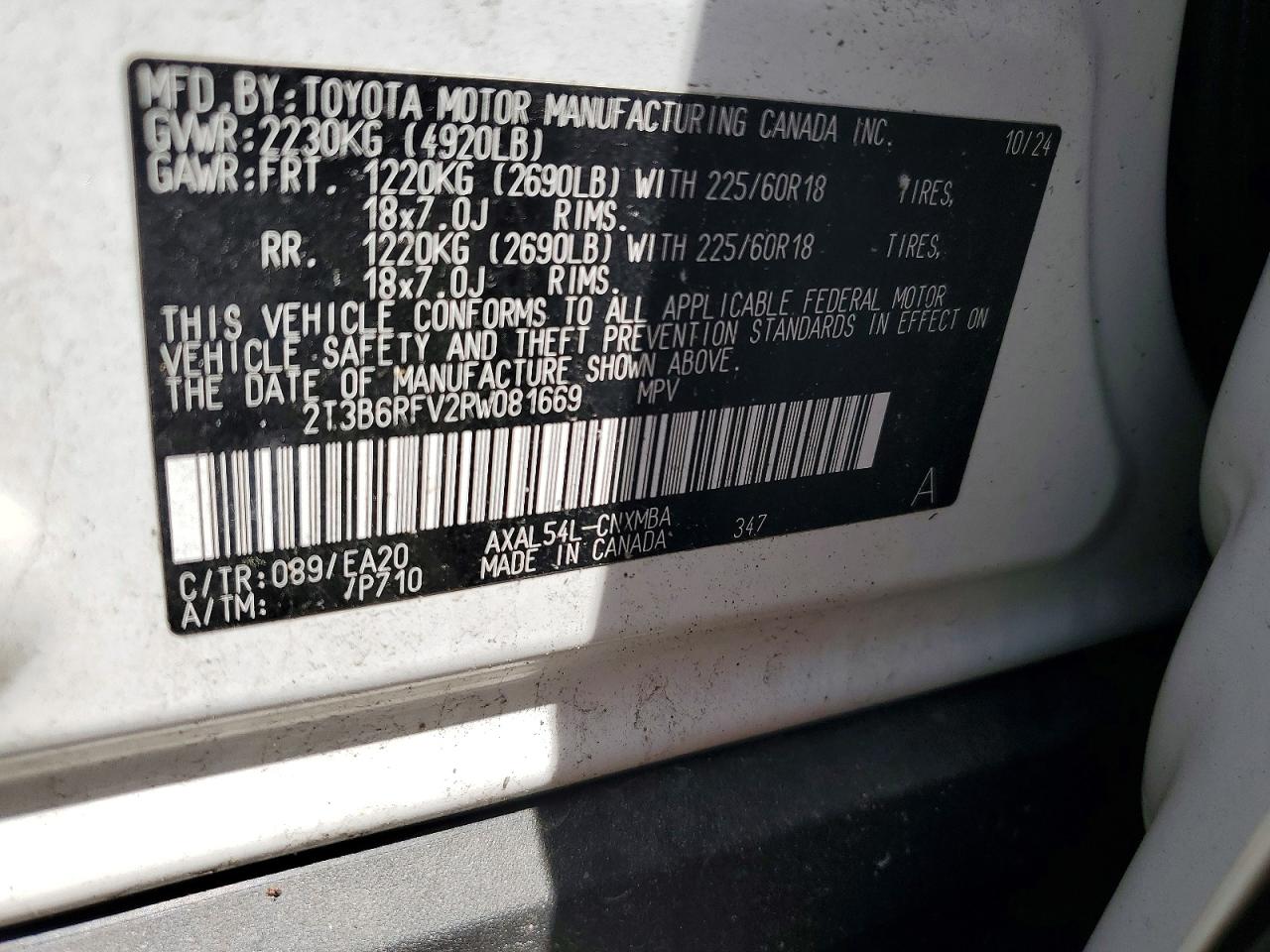 Toyota RAV4 Xle Premium