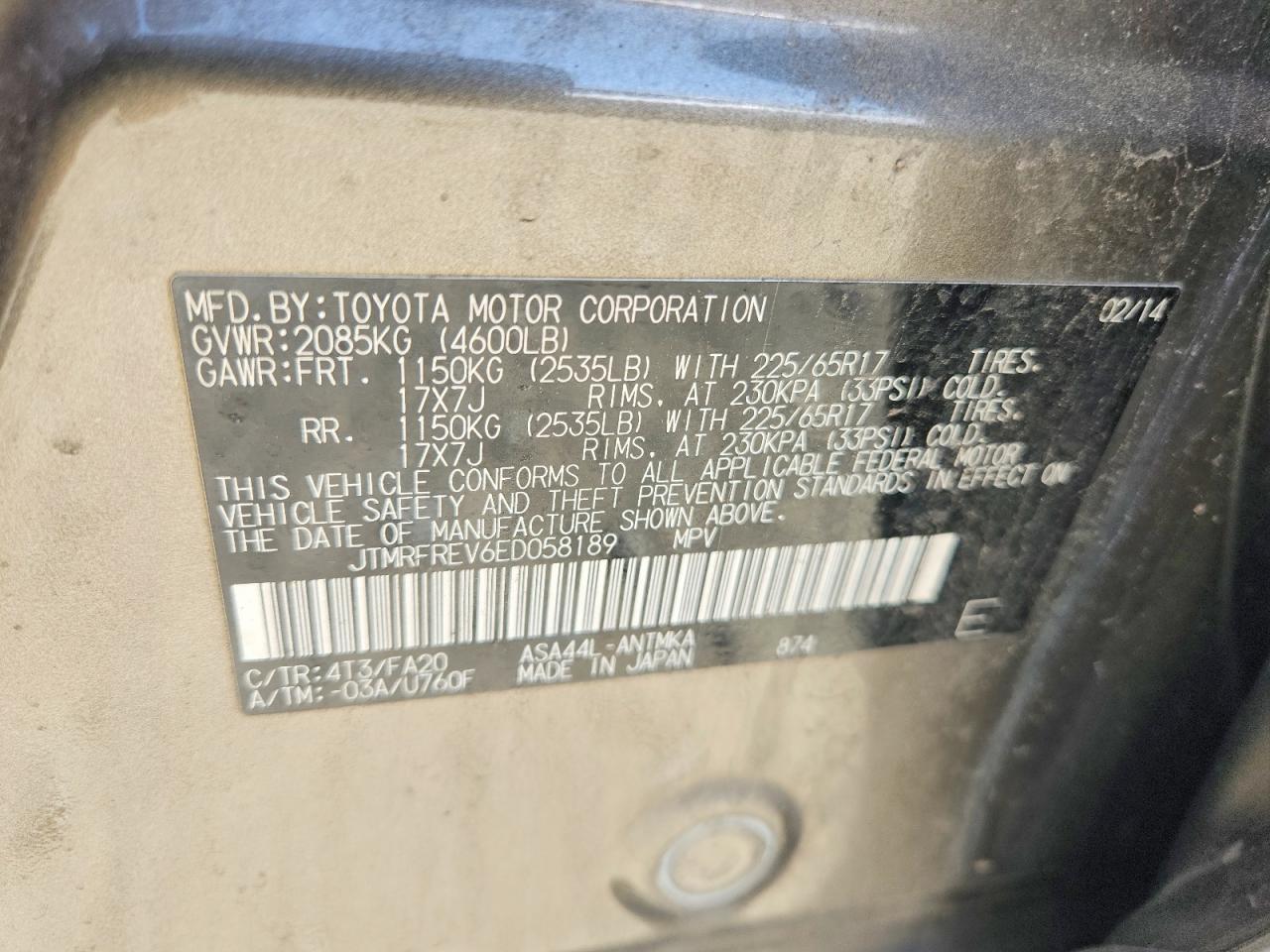 Toyota RAV4 Xle