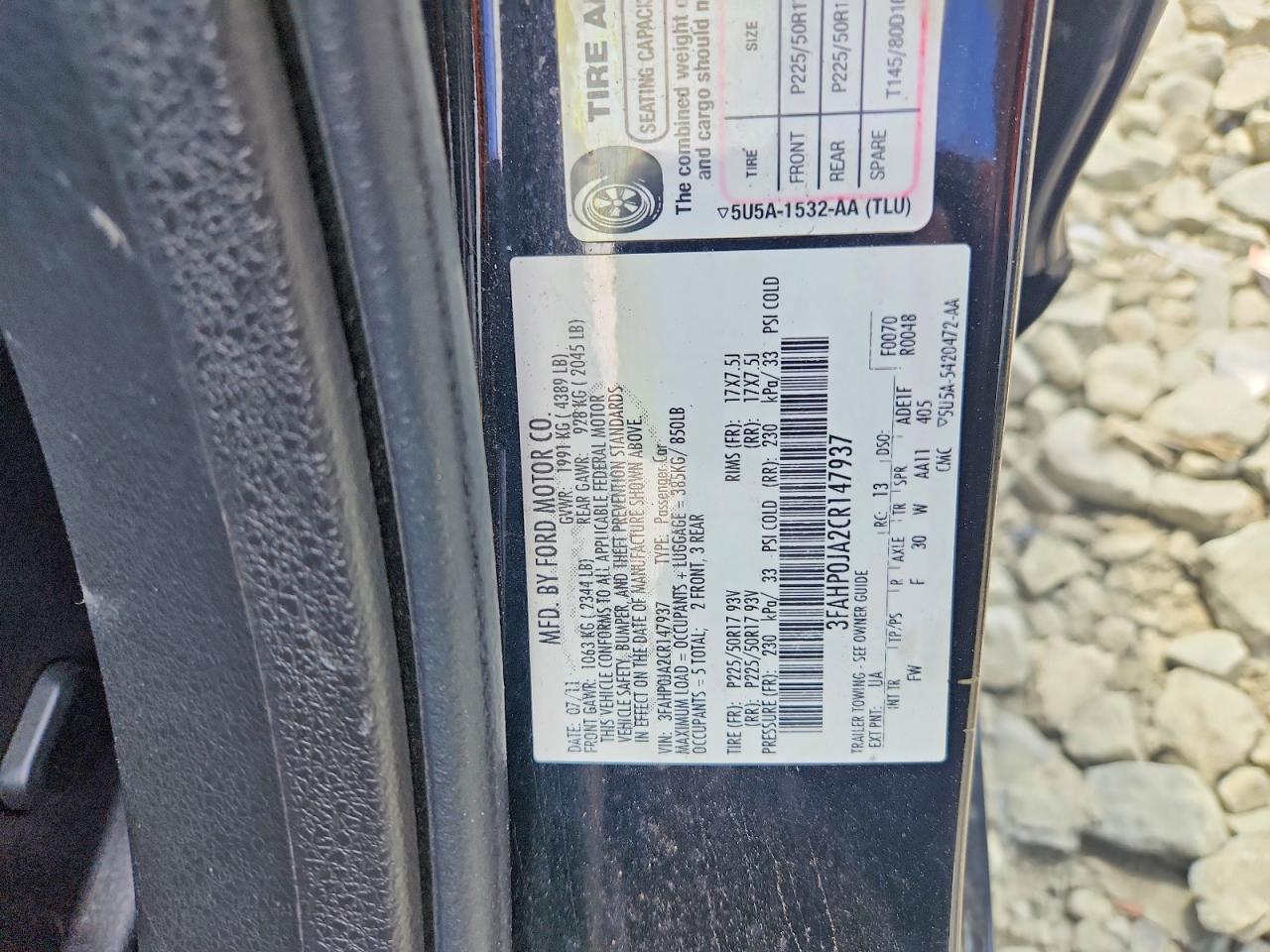 Ford Fusion Sel