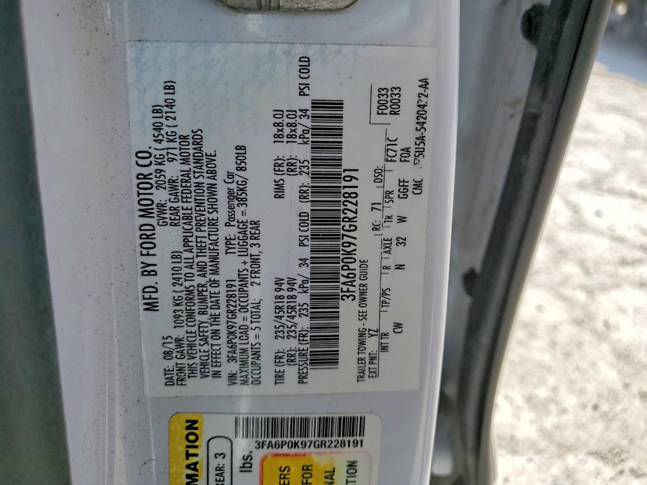 Ford Fusion Titanium