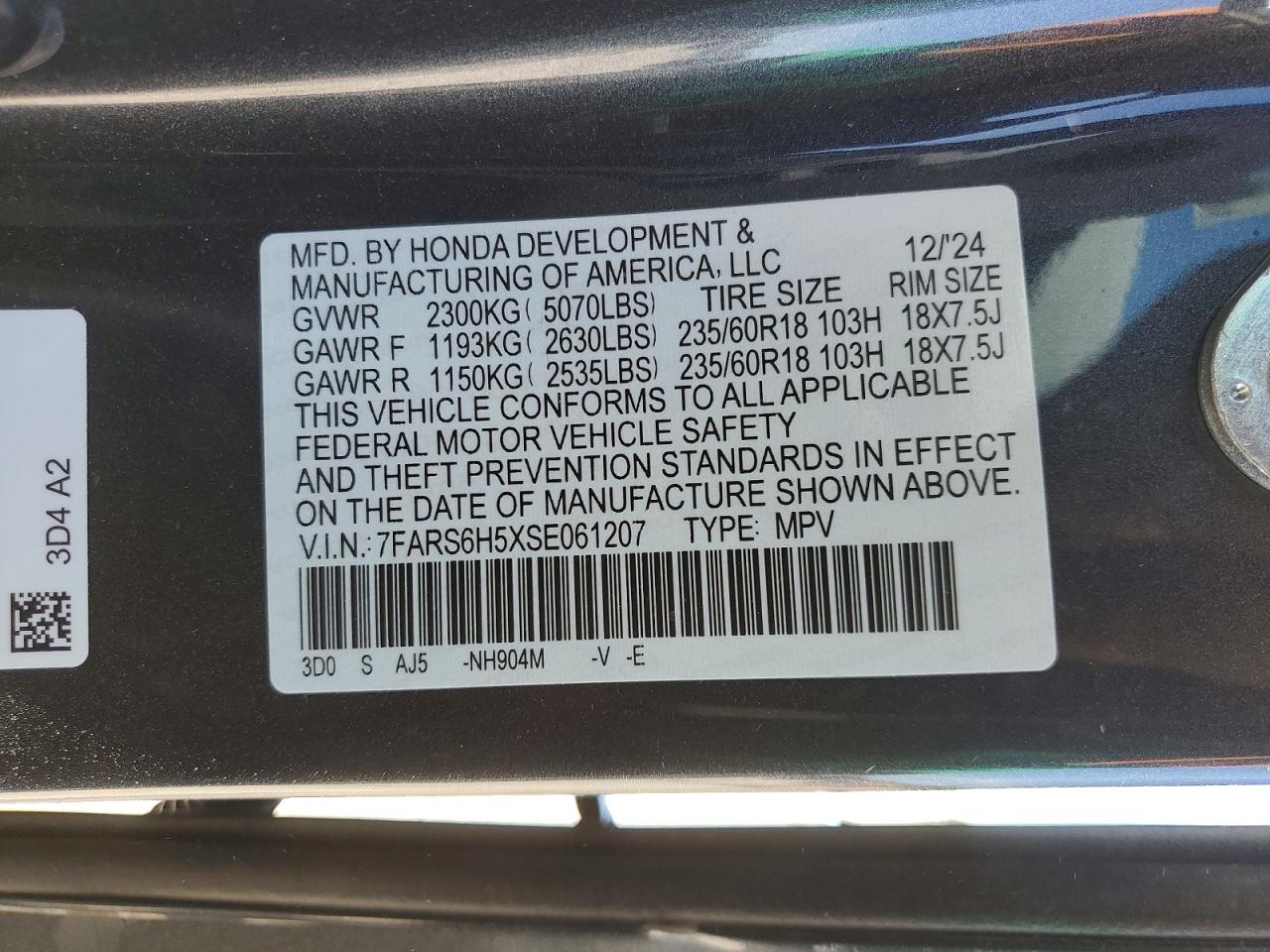 Honda Crv Sport