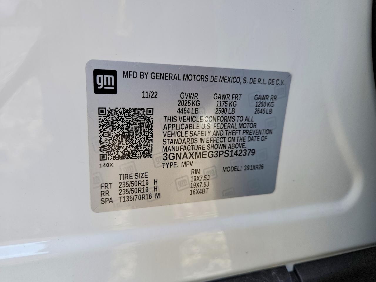 Chevrolet Equinox Rs