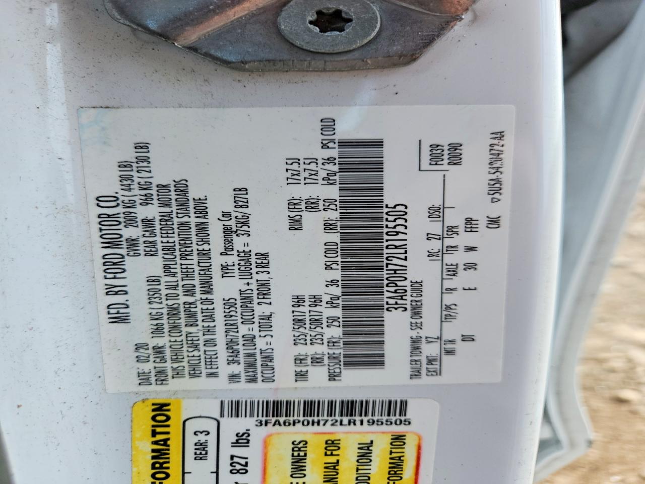 Ford Fusion Se