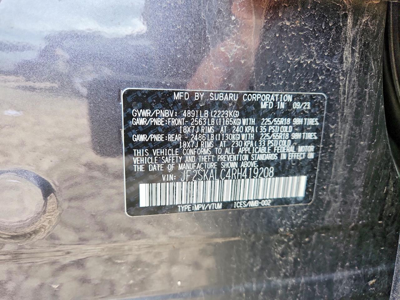 Subaru Forester Limited