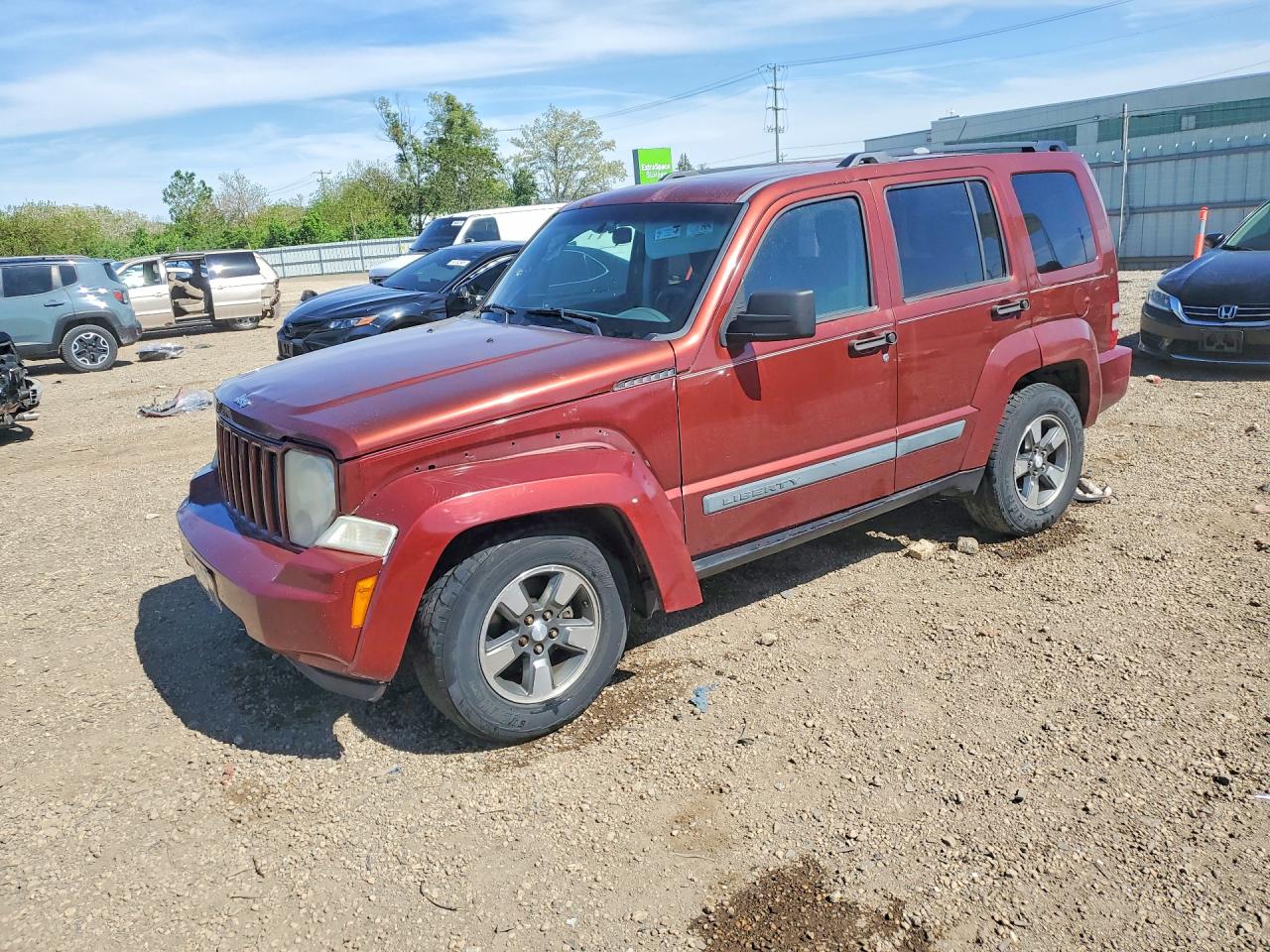 2008 Jeep Liberty 1J8GP28K38W******