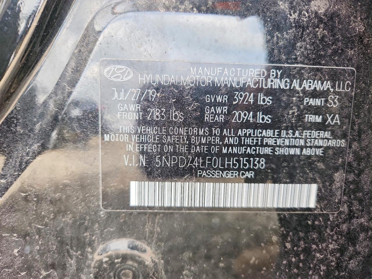 Hyundai ELANTRA Se