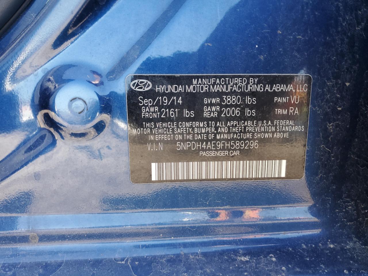 Hyundai ELANTRA Se
