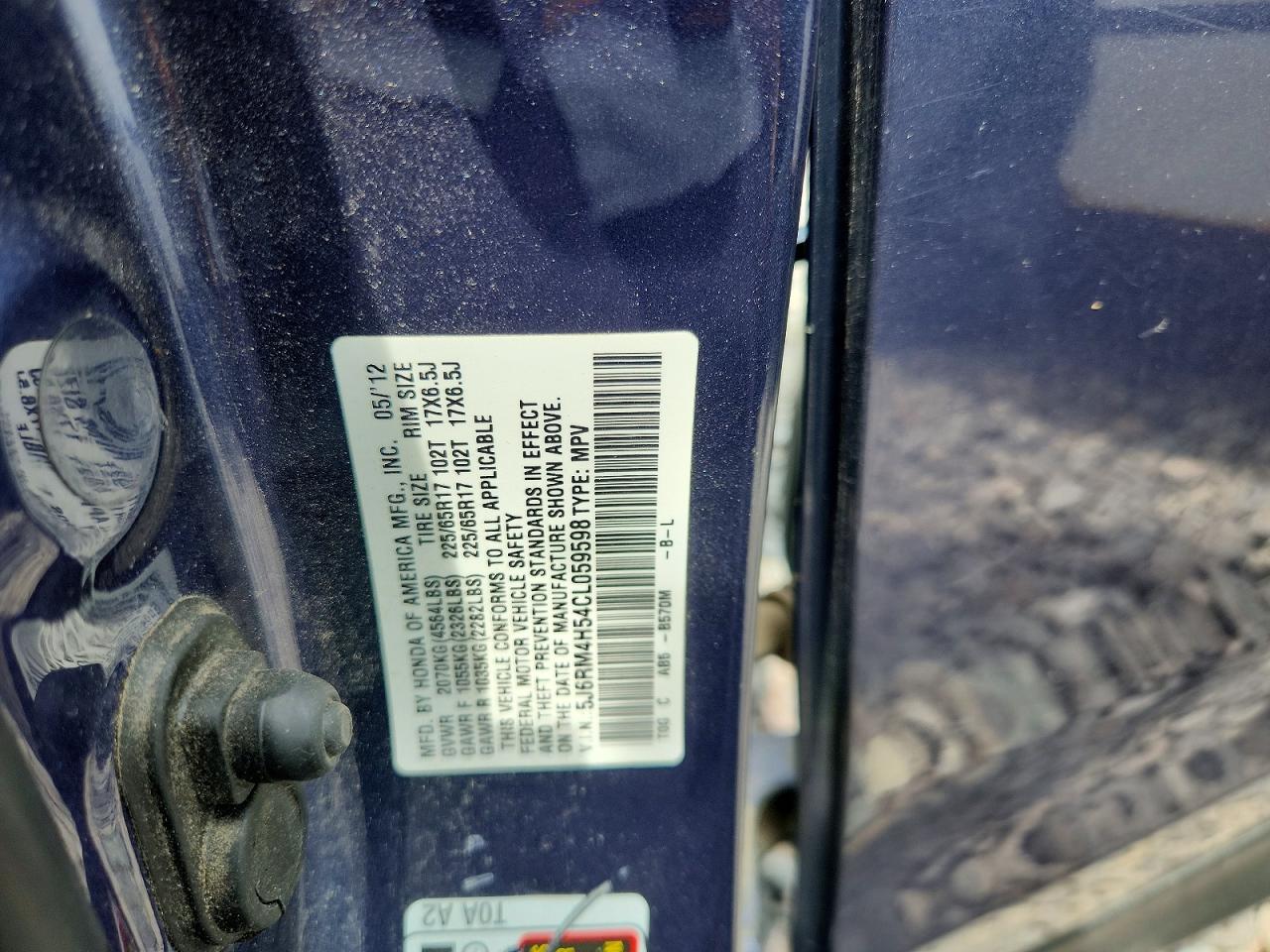 Honda Crv Ex
