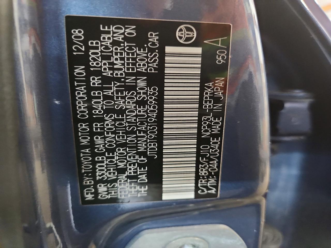 Toyota Yaris Base