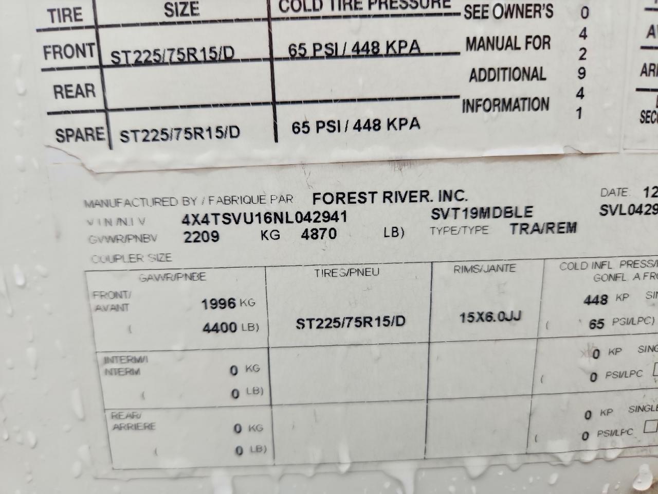 Forest River Surveryor