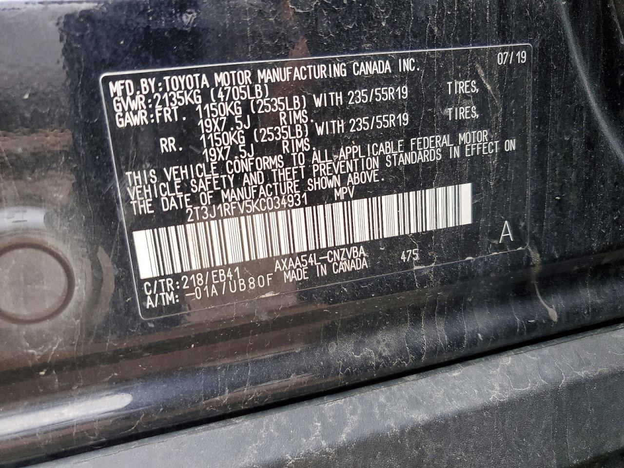 Toyota RAV4 Adventure