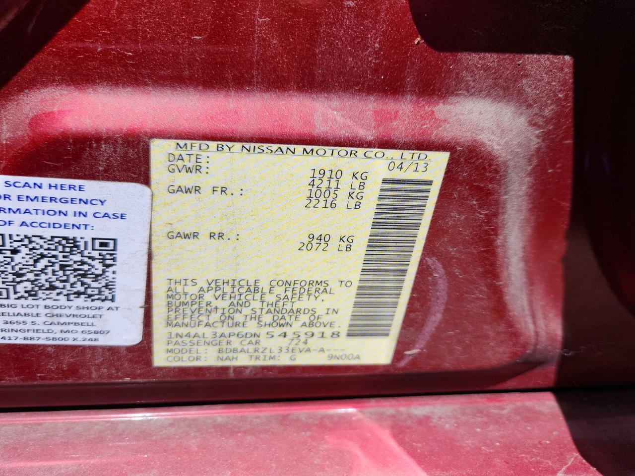 Nissan Altima 2.5