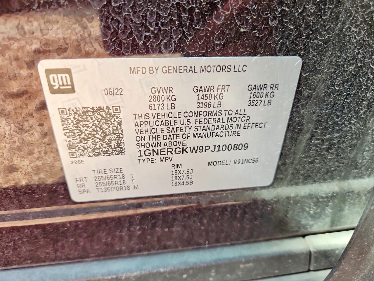 Chevrolet Traverse Lt