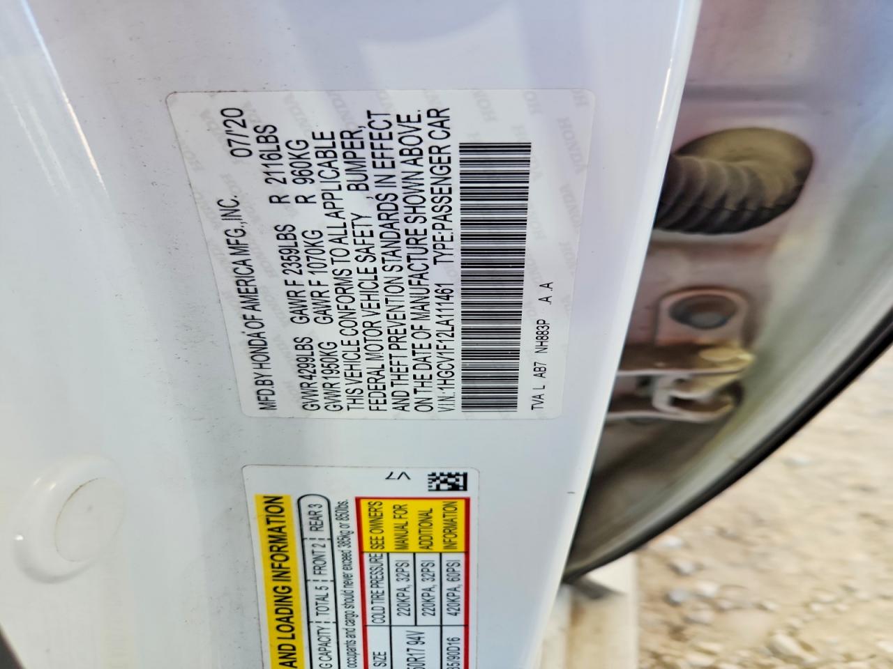 Honda Accord Lx