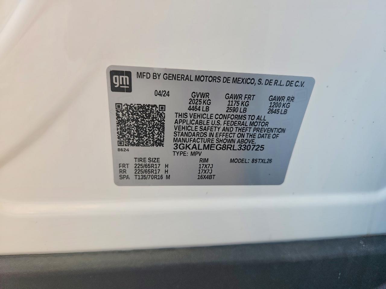 GMC Terrain Sle