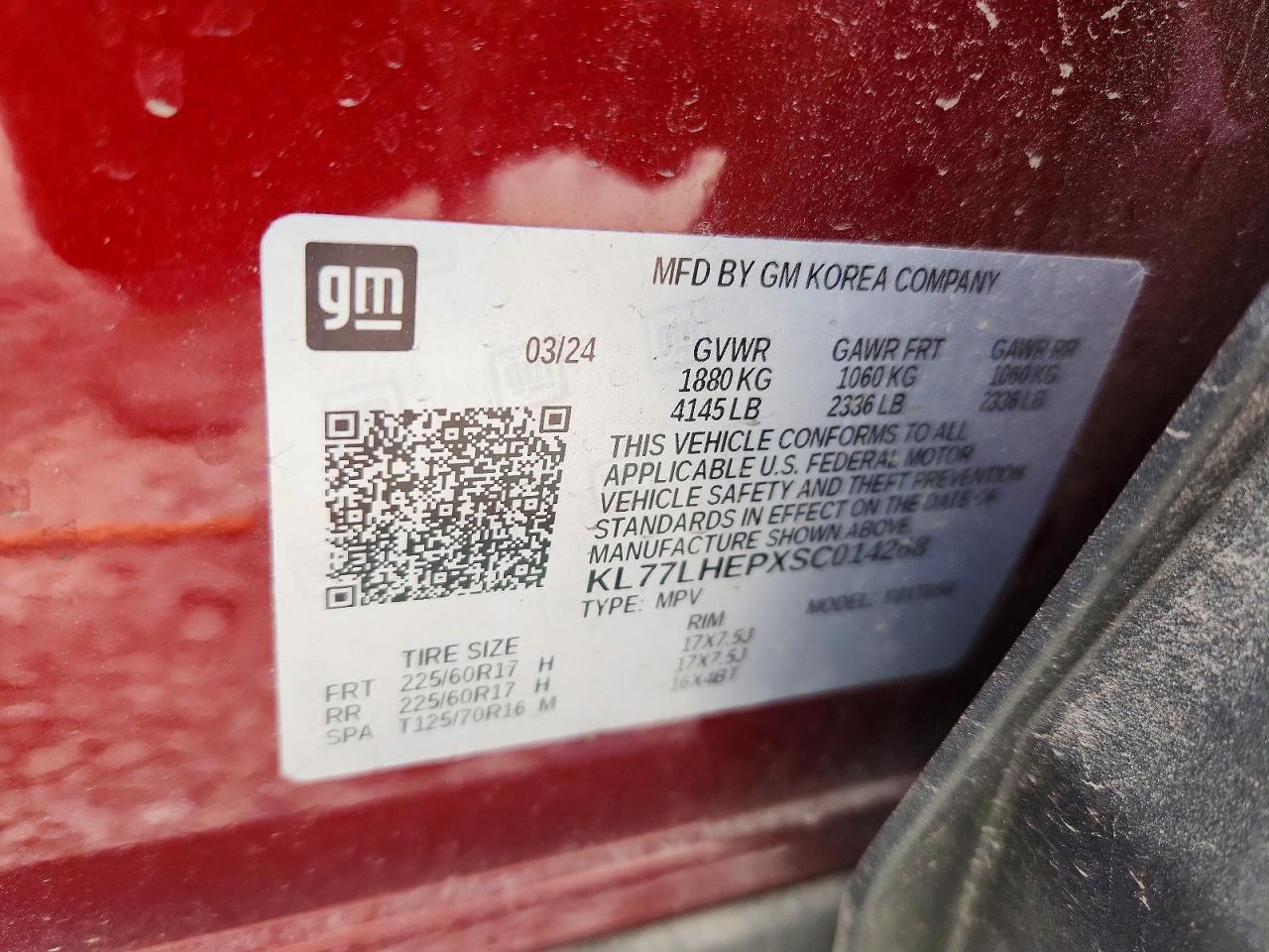 Chevrolet Trax 1lt