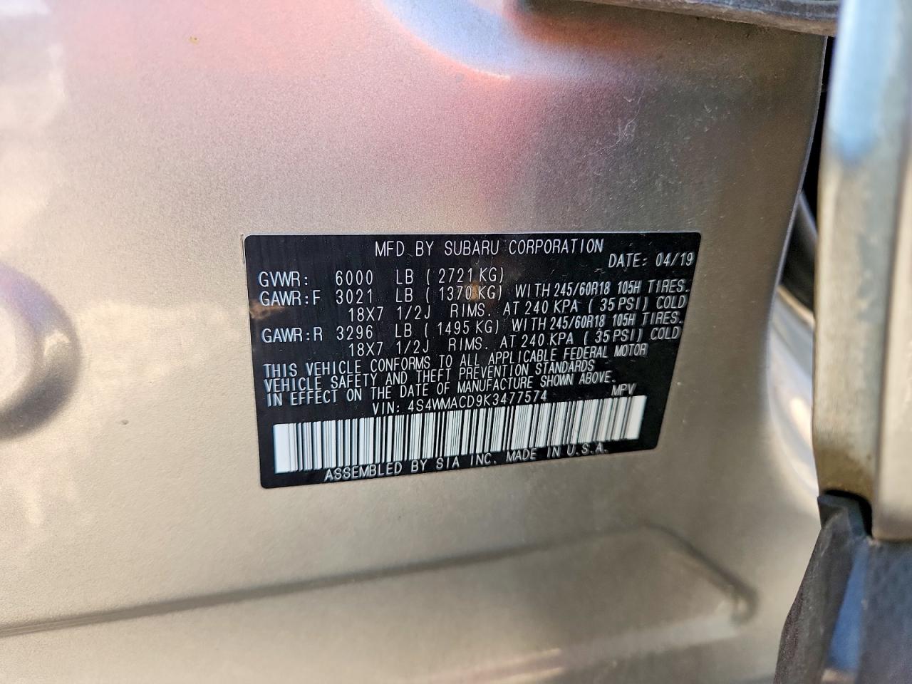Subaru Ascent Premium