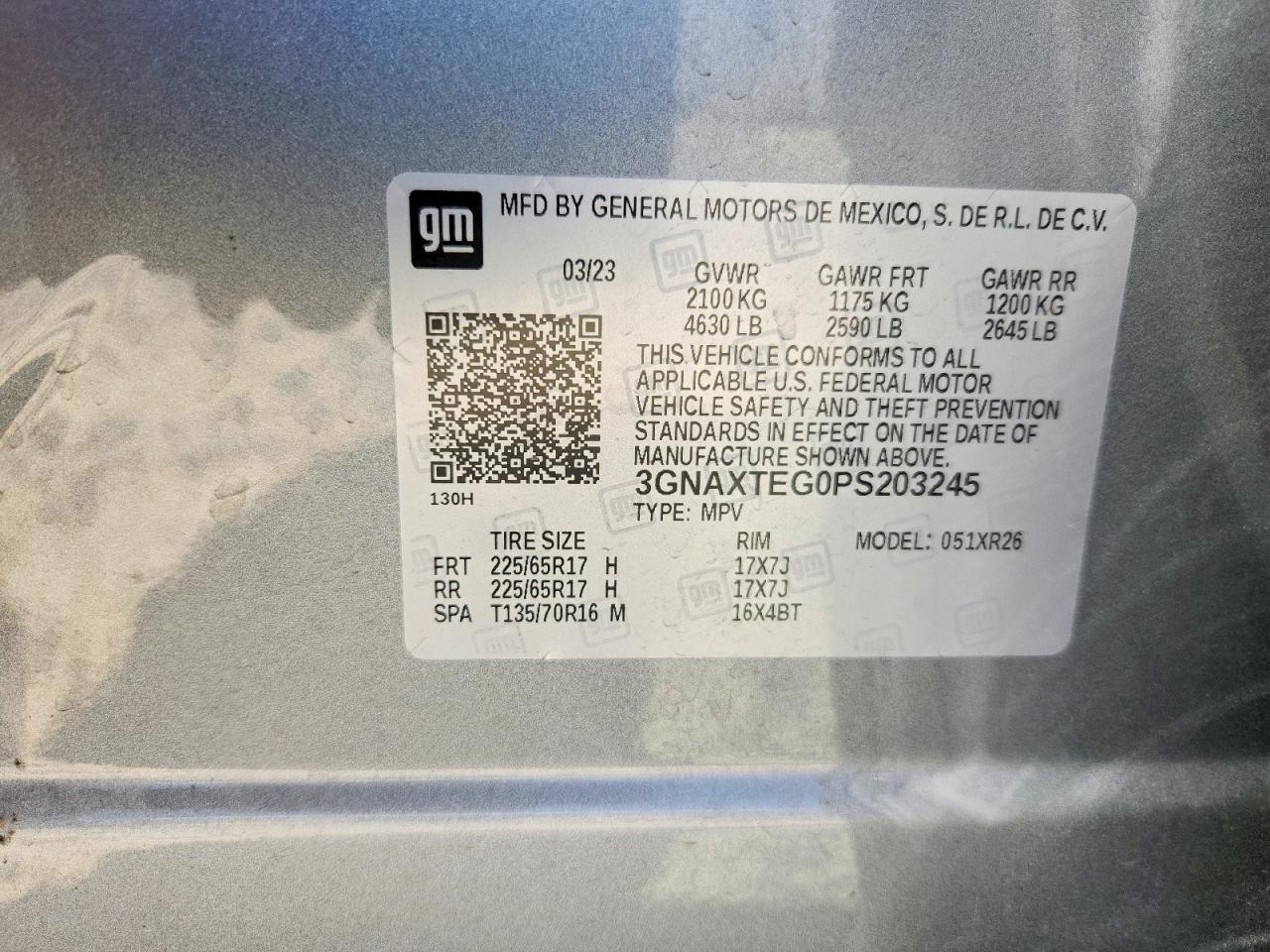 Chevrolet Equinox Lt