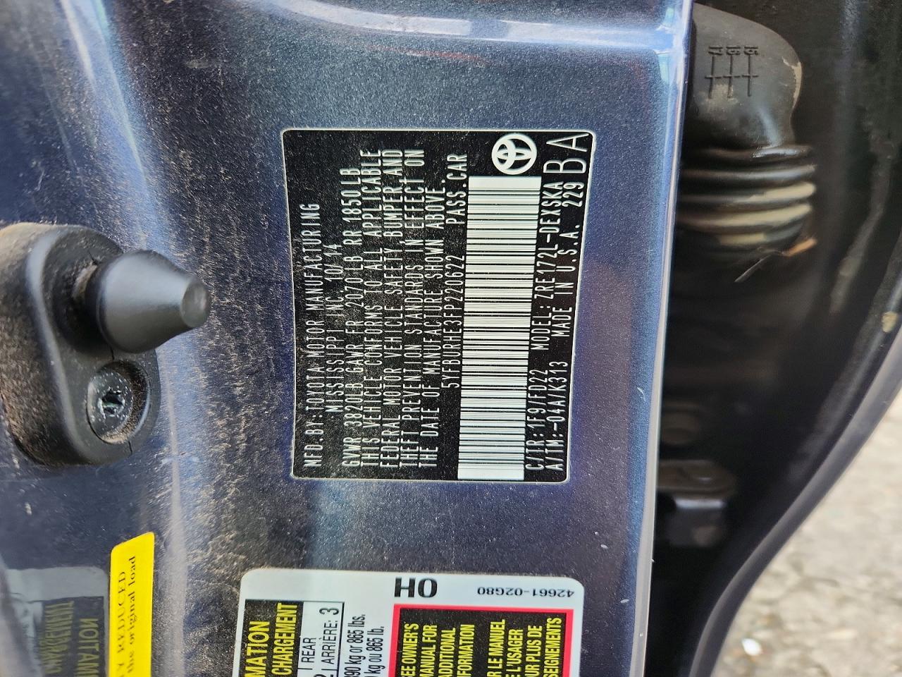Toyota Corolla S Plus