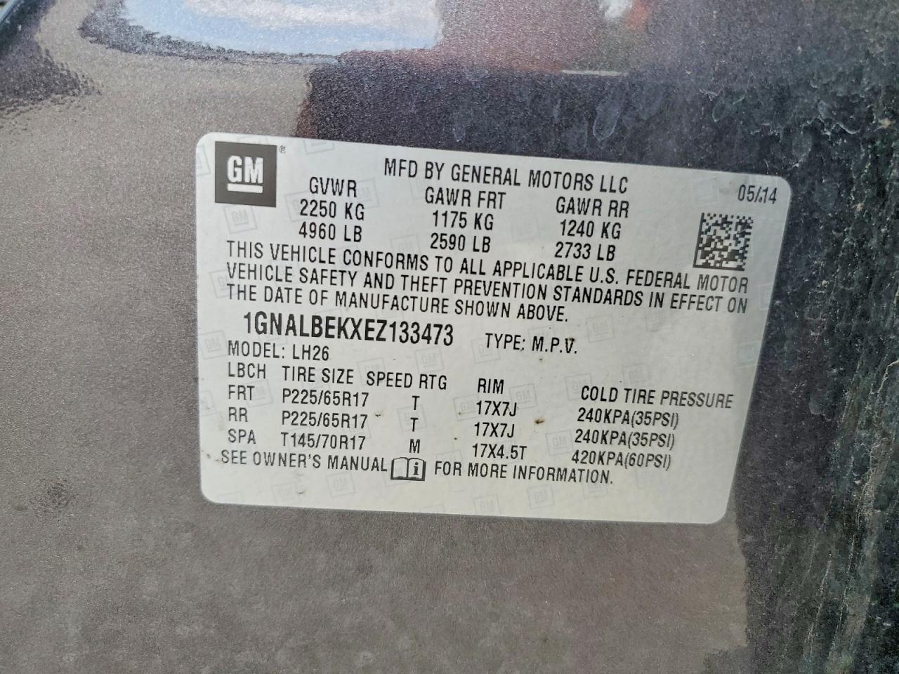 Chevrolet Equinox Lt