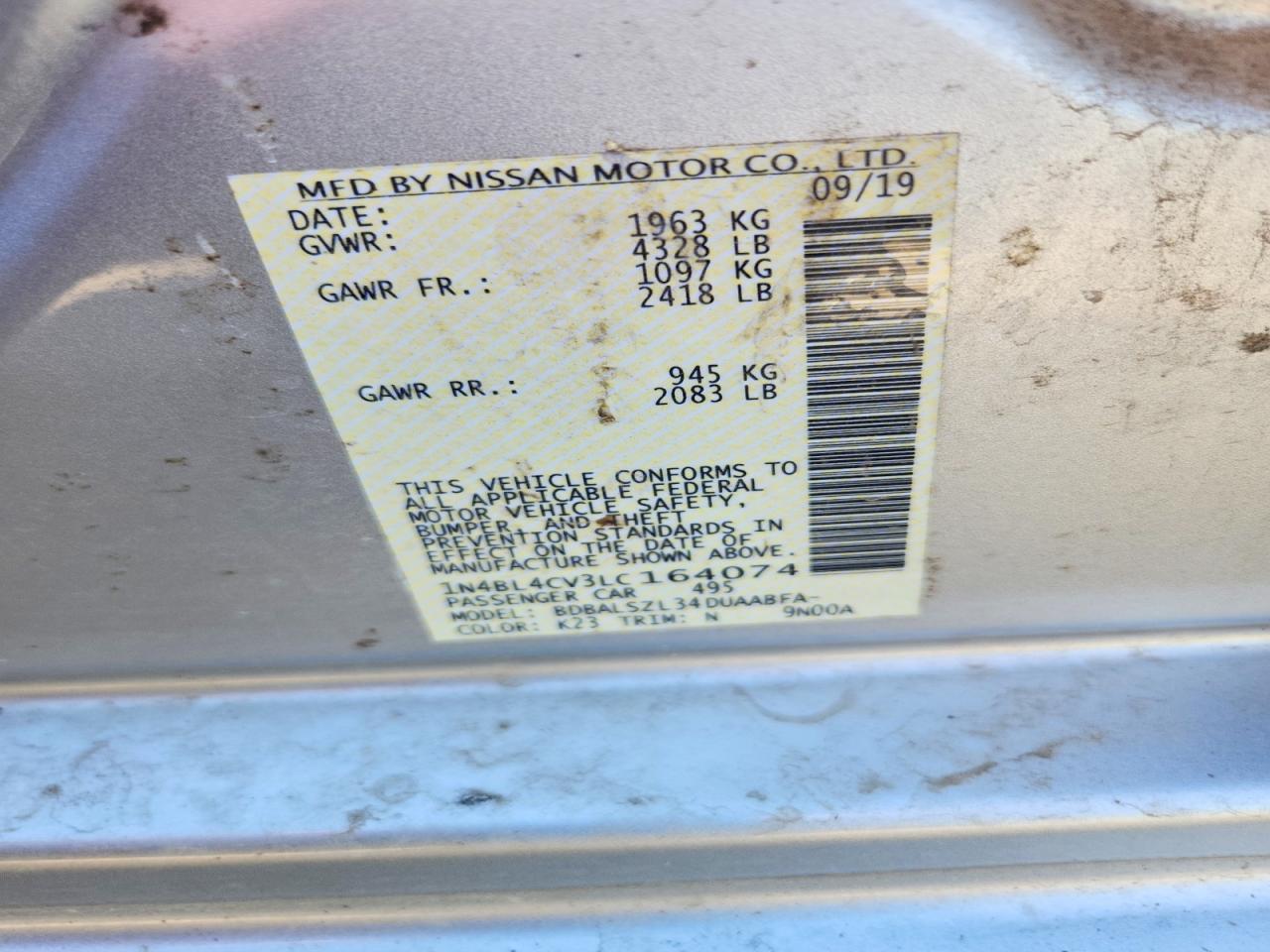 Nissan Altima Sr