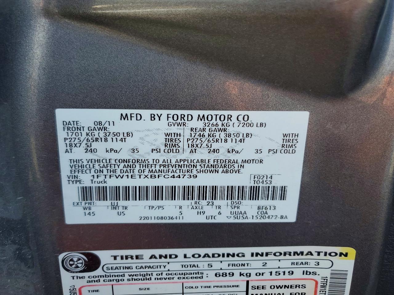 Ford F-150 Supercrew