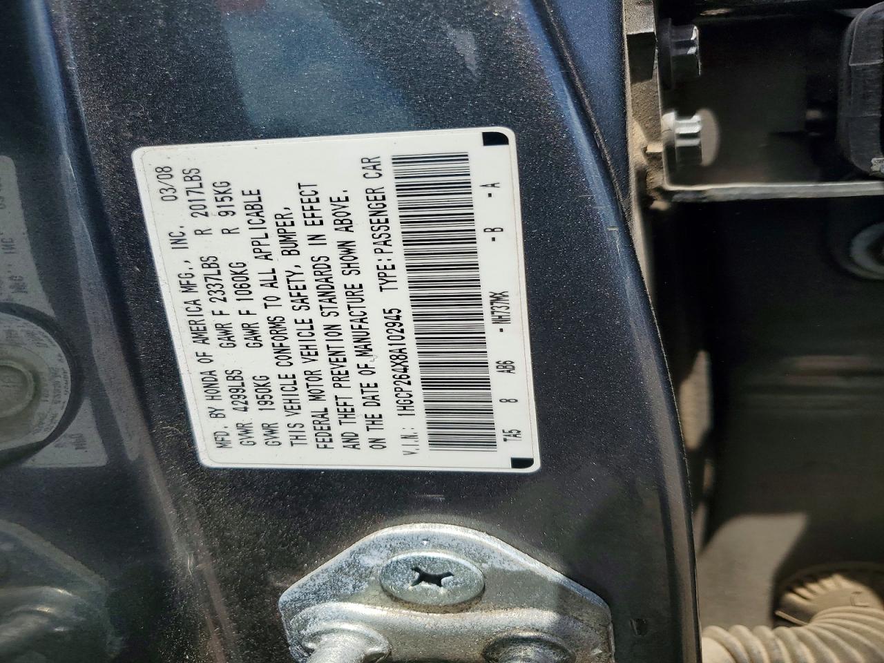 Honda Accord Lxp