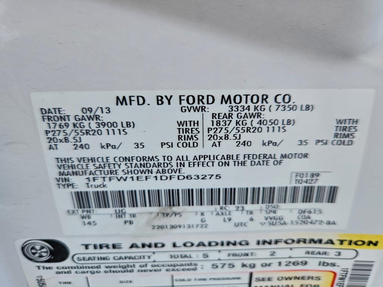 Ford F-150 Supercrew