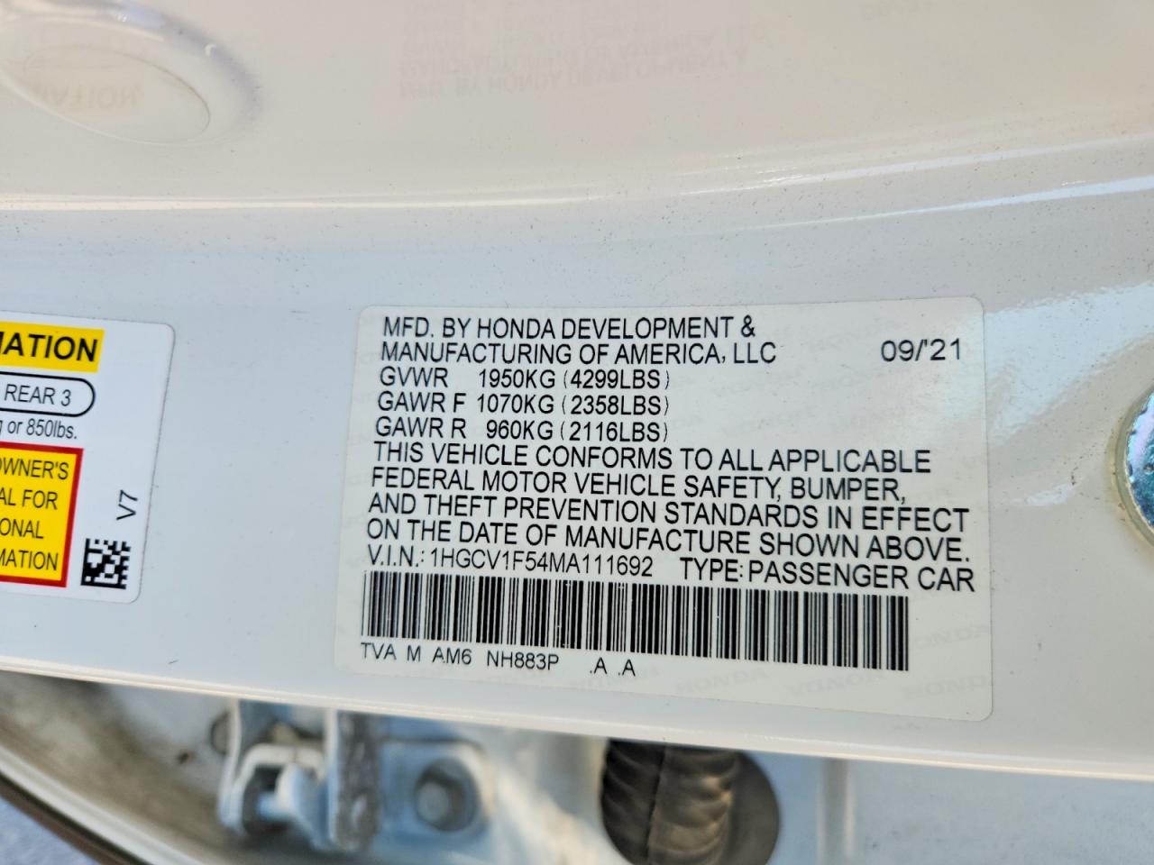 Honda Accord Exl
