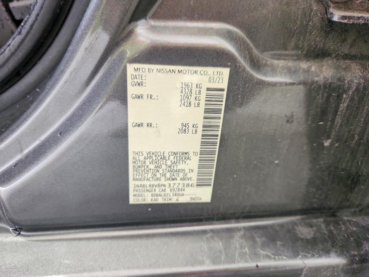 Nissan Altima S