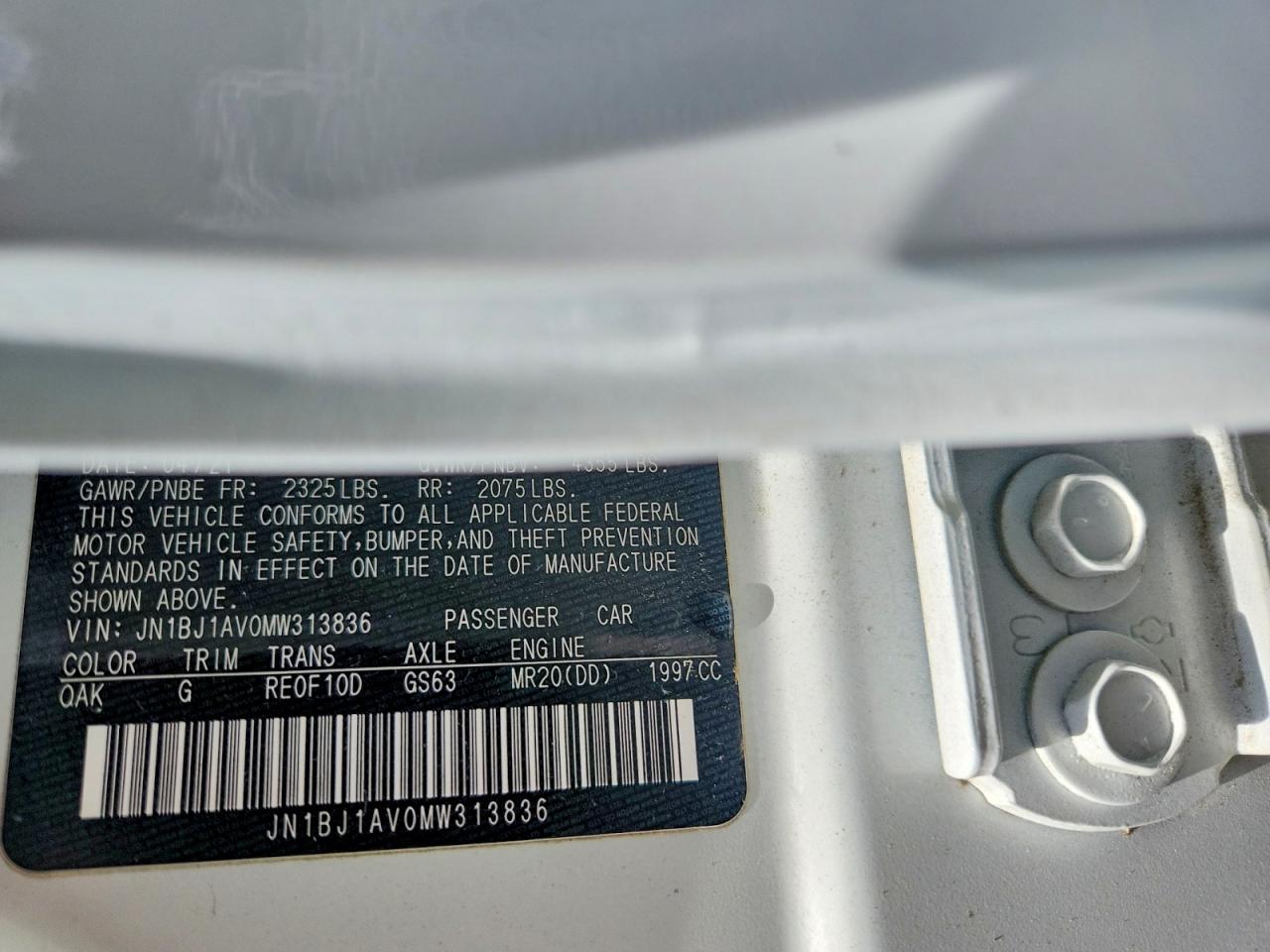 Nissan Rogue S