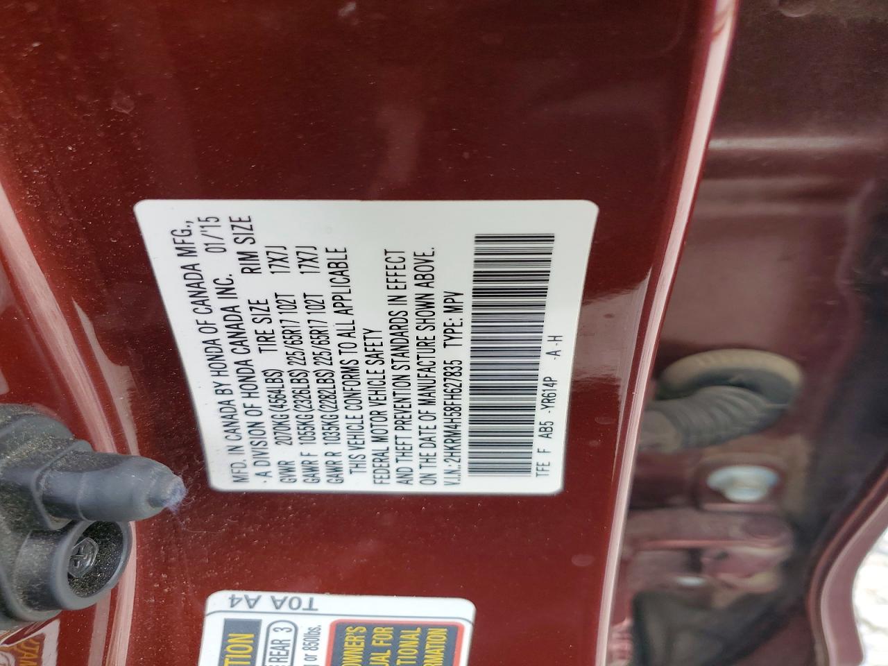 Honda Crv Ex