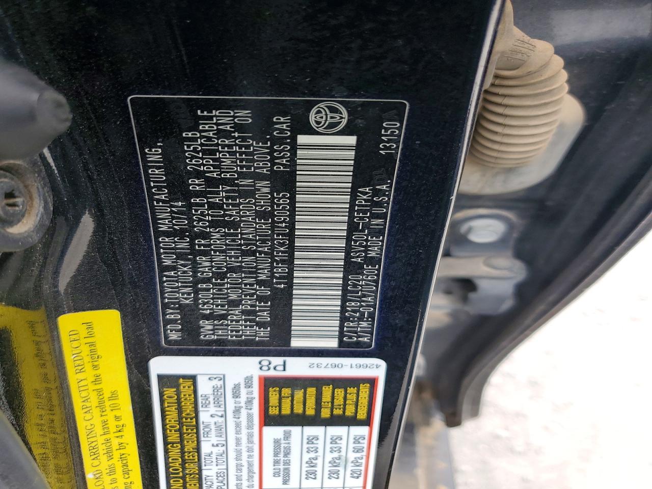 Toyota Camry Xse