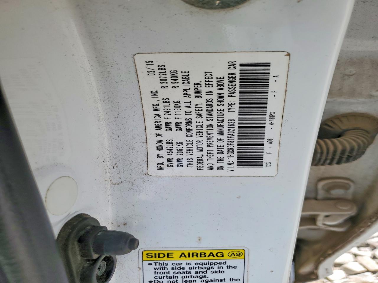 Honda Accord Exl