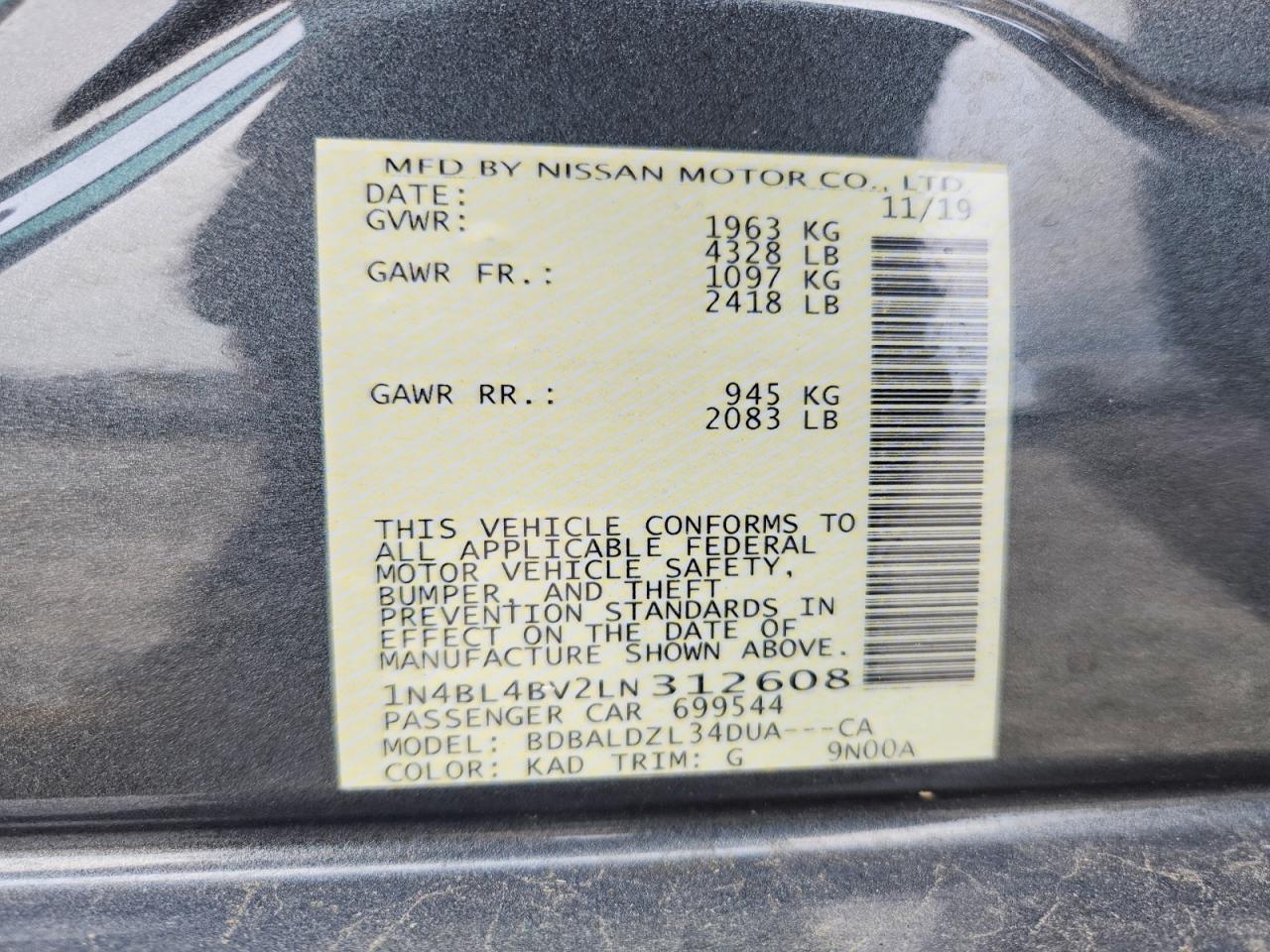 Nissan Altima S