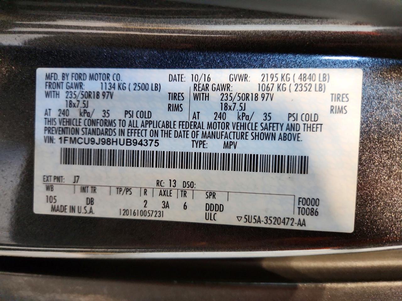 Ford Escape Titanium
