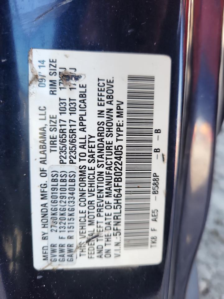 Honda Odyssey Exl