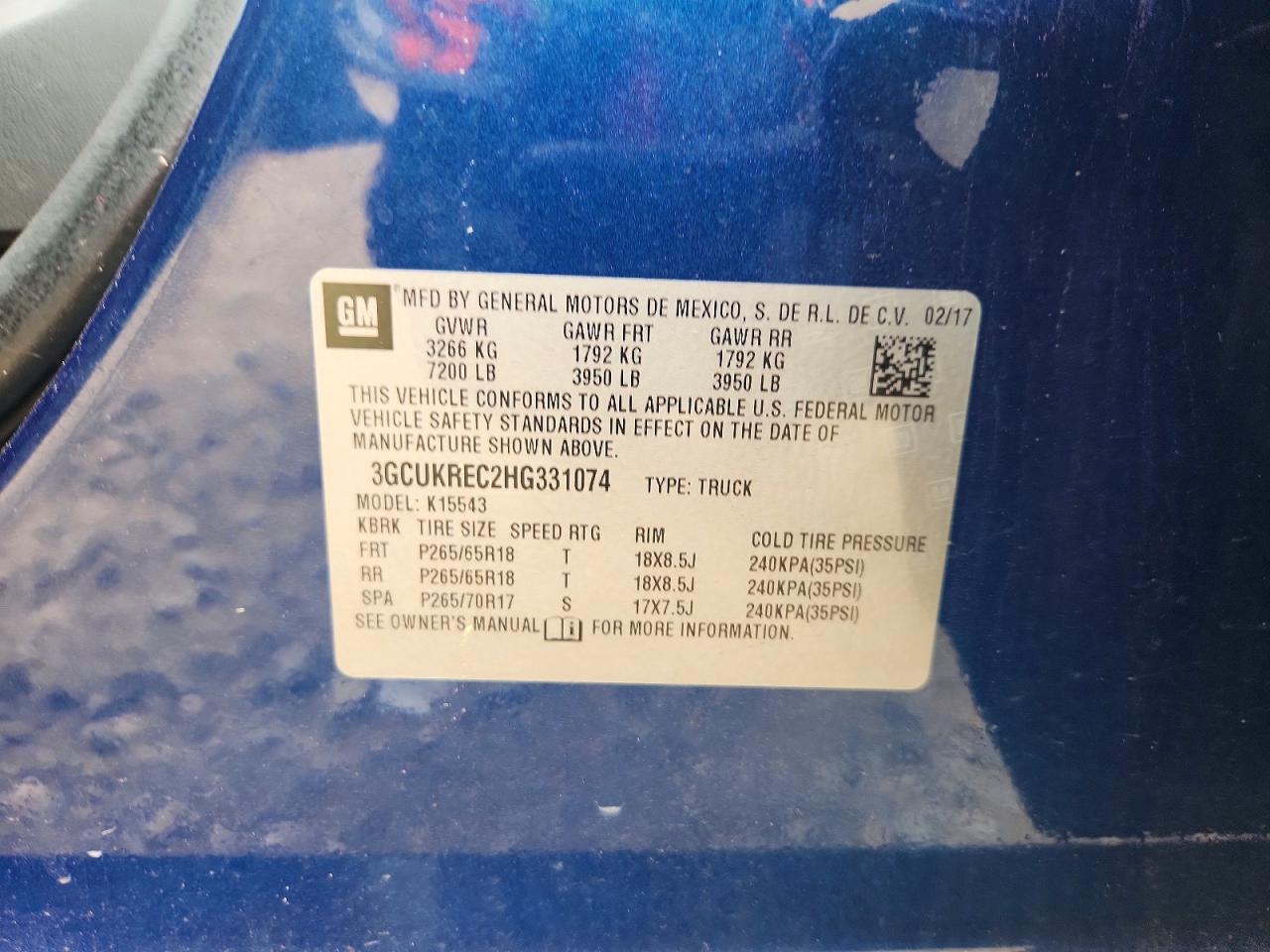 Chevrolet Silverado K1500 Lt