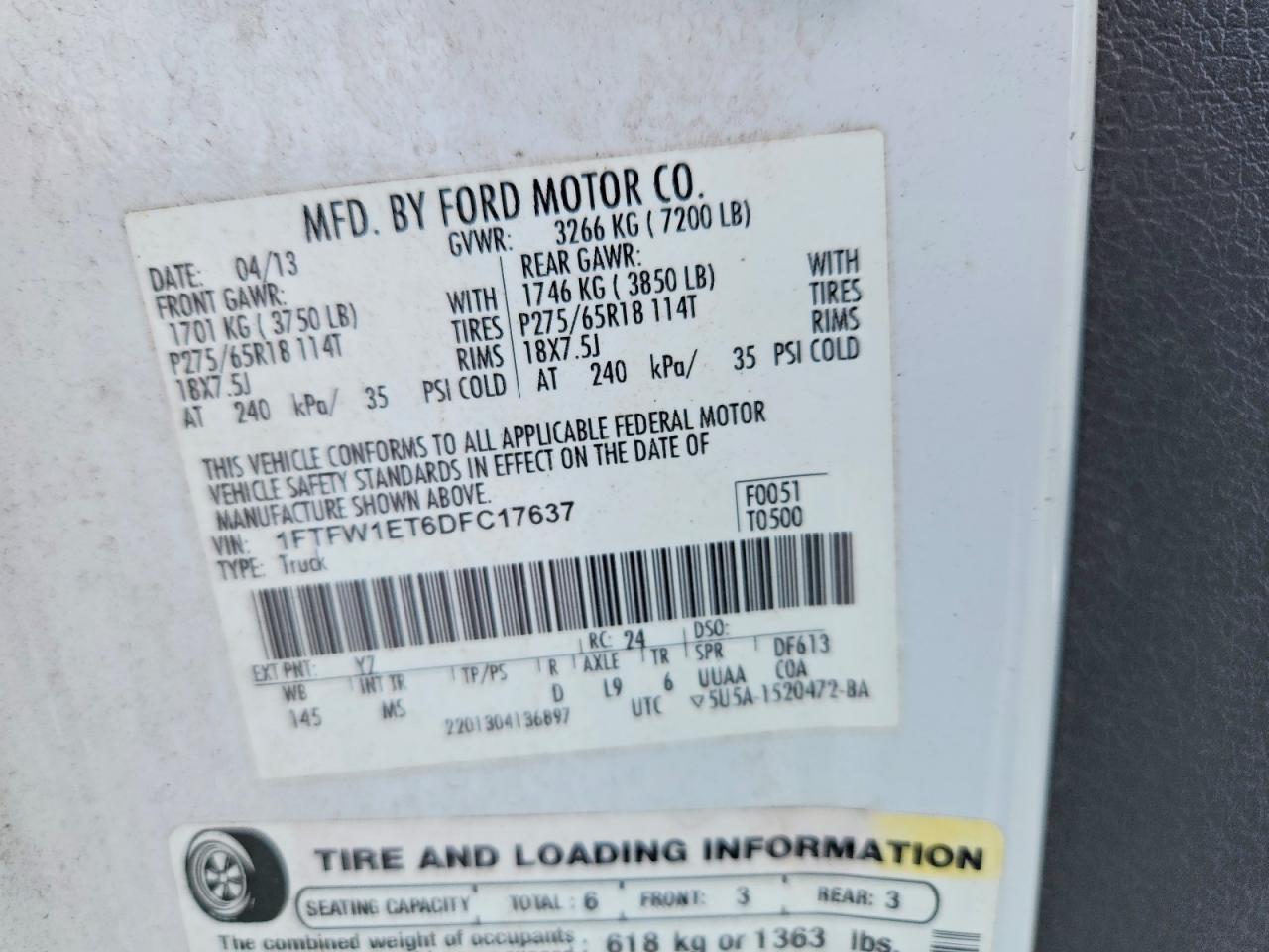 Ford F-150 Supercrew